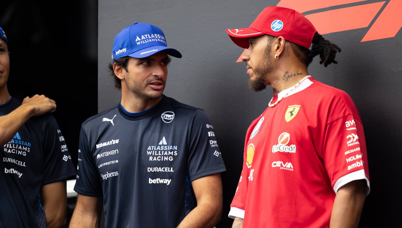 Carlos Sainz se mete en un lío con varios pilotos de la Fórmula 1