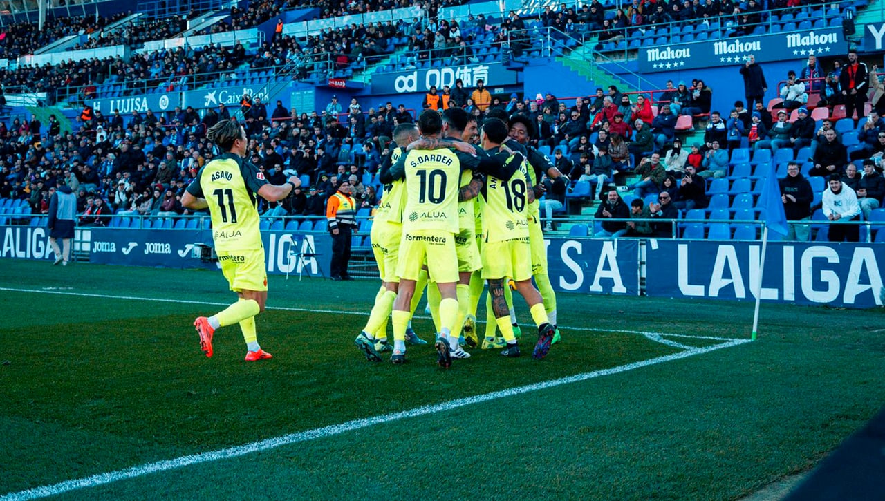Getafe 0 - 1 Mallorca: El Mallorca despide el año en puestos europeos
