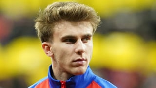 Pablo Barrios se cae