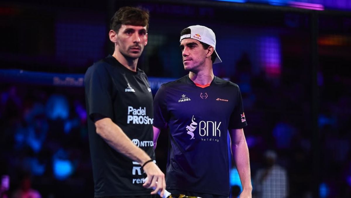 Juan Lebrón y Franco Stupaczuk se despiden como pareja con un solo título