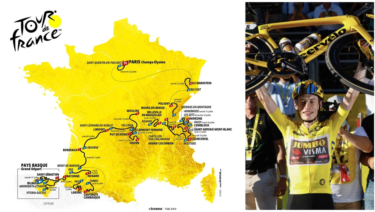 Tour de Francia 2023: recorrido, etapas y perfiles