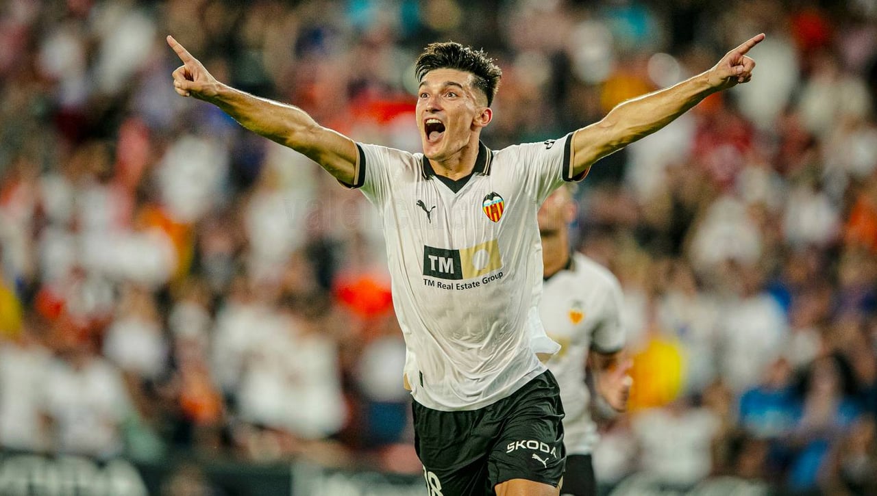 Valencia 1-0 Las Palmas: Pepelu hace dormir líder al Valencia