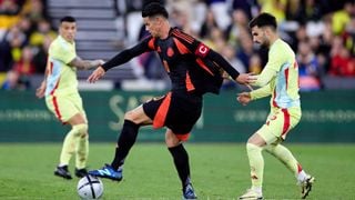 España 0-1 Colombia: James Rodríguez y Luis Díaz detienen la racha de España