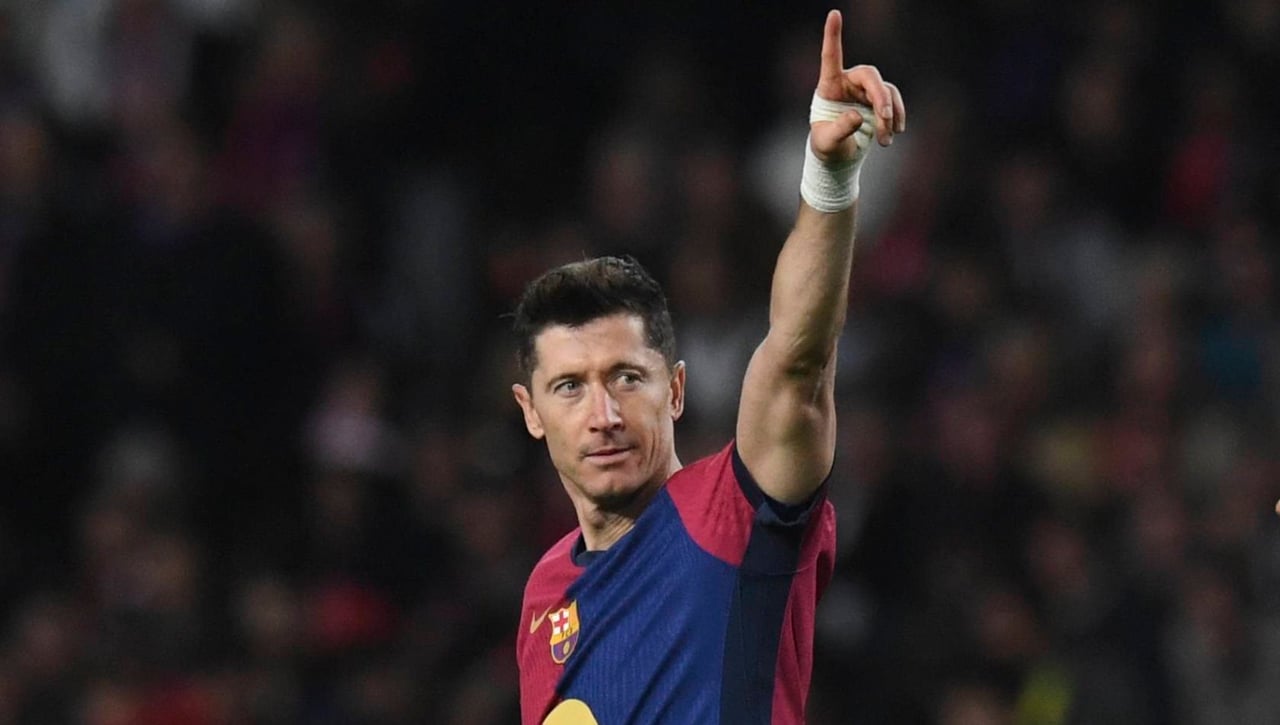 Lewandowski derriba la muralla