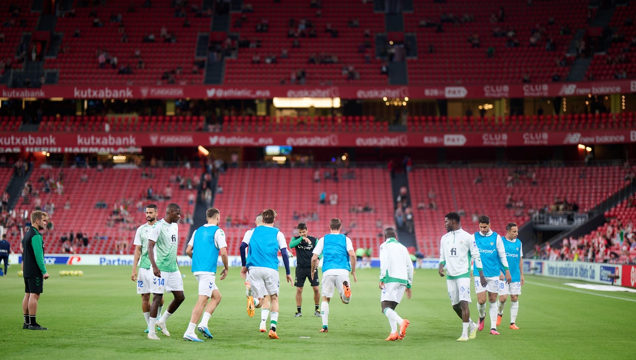 Athletic - Betis: Las notas de los heliopolitanos en la visita a San Mamés