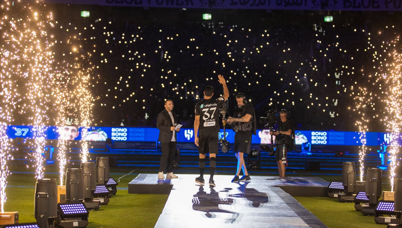 La espectacular fiesta del Al-Hilal para dar la bienvenida a Bono y Neymar 