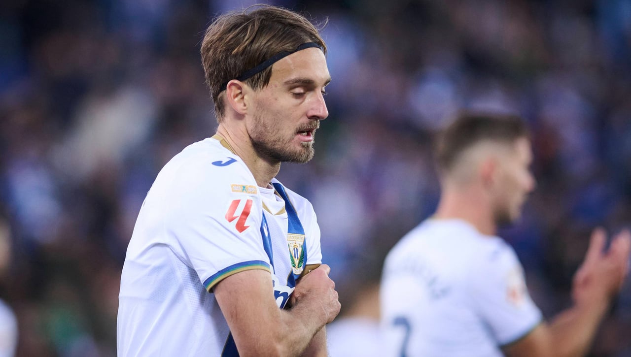 El incierto futuro de Sergio González, capitán del Leganés