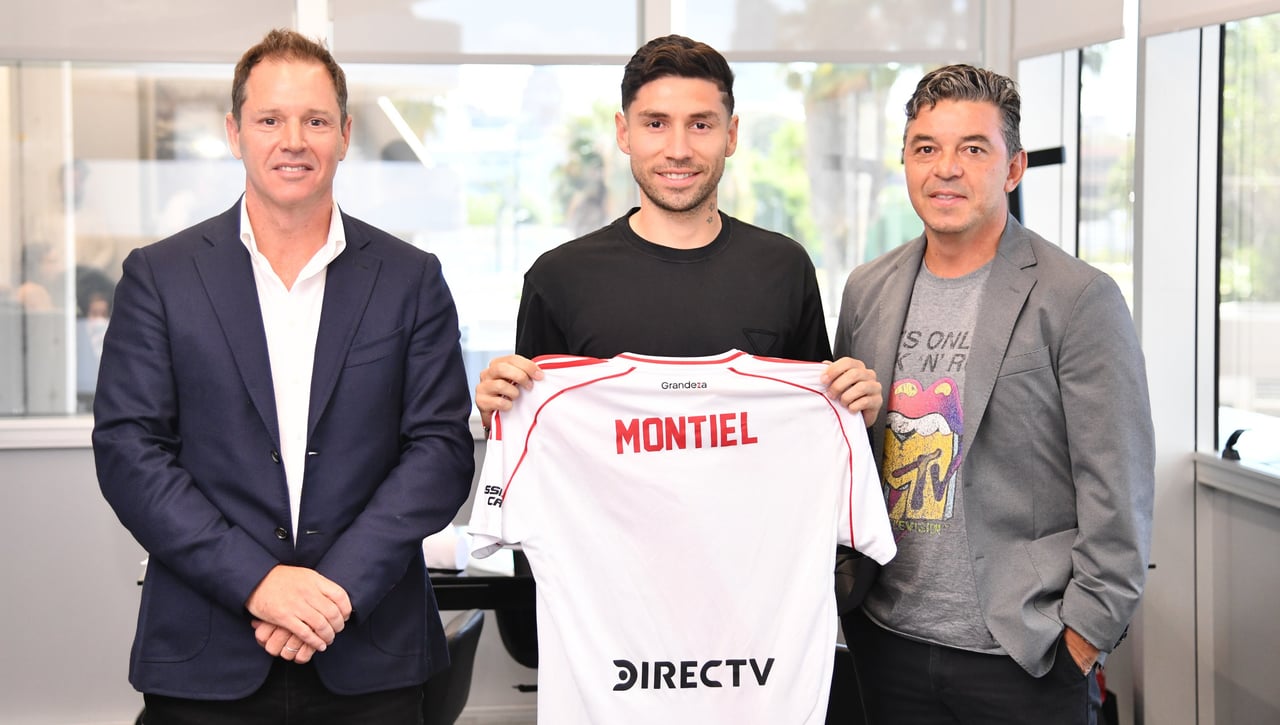 El traspaso de Montiel a River Plate, oficial por fin