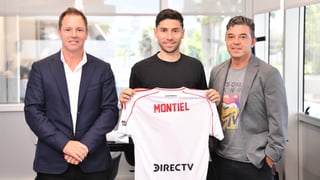 El traspaso de Montiel a River Plate, oficial por fin