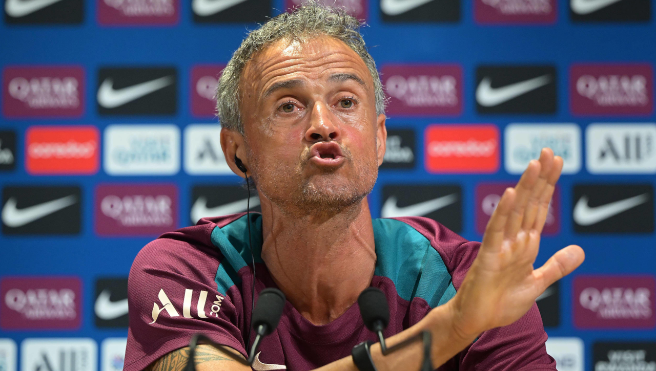 Luis Enrique, prudente con la Champions League y el Girona