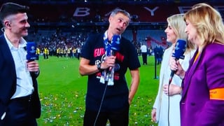 Susana Guasch responde a Luis Enrique tras el palo durante la Champions