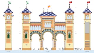 Así es la portada de la Feria de Abril de Sevilla 2024