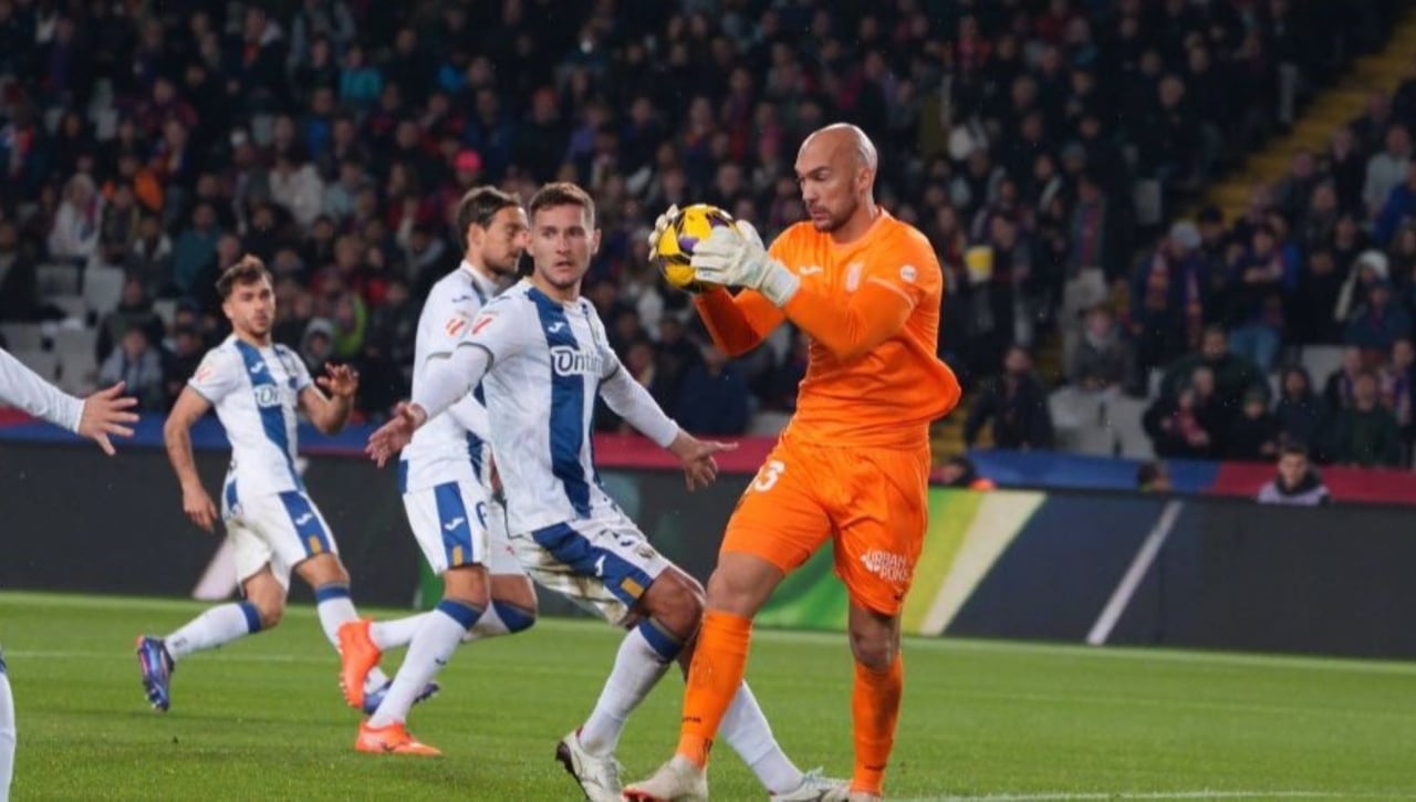 Barcelona 0-1 Leganés: San Marko Dmitrovic