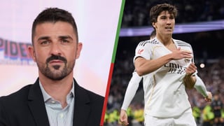 David Villa desgrana la figura de Gonzalo García: "Se maneja muy bien en el área, gana muchos espacios y remata bien"