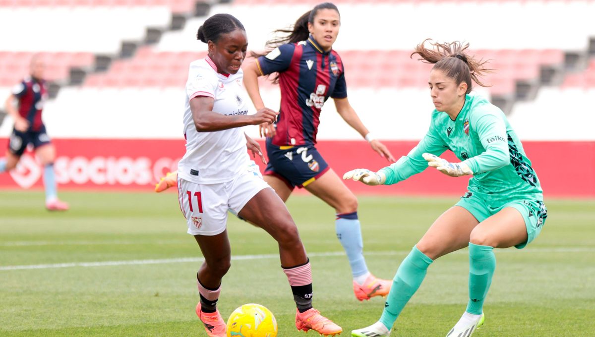 1-3: El Sevilla Femenino sucumbe ante una pegada de Champions