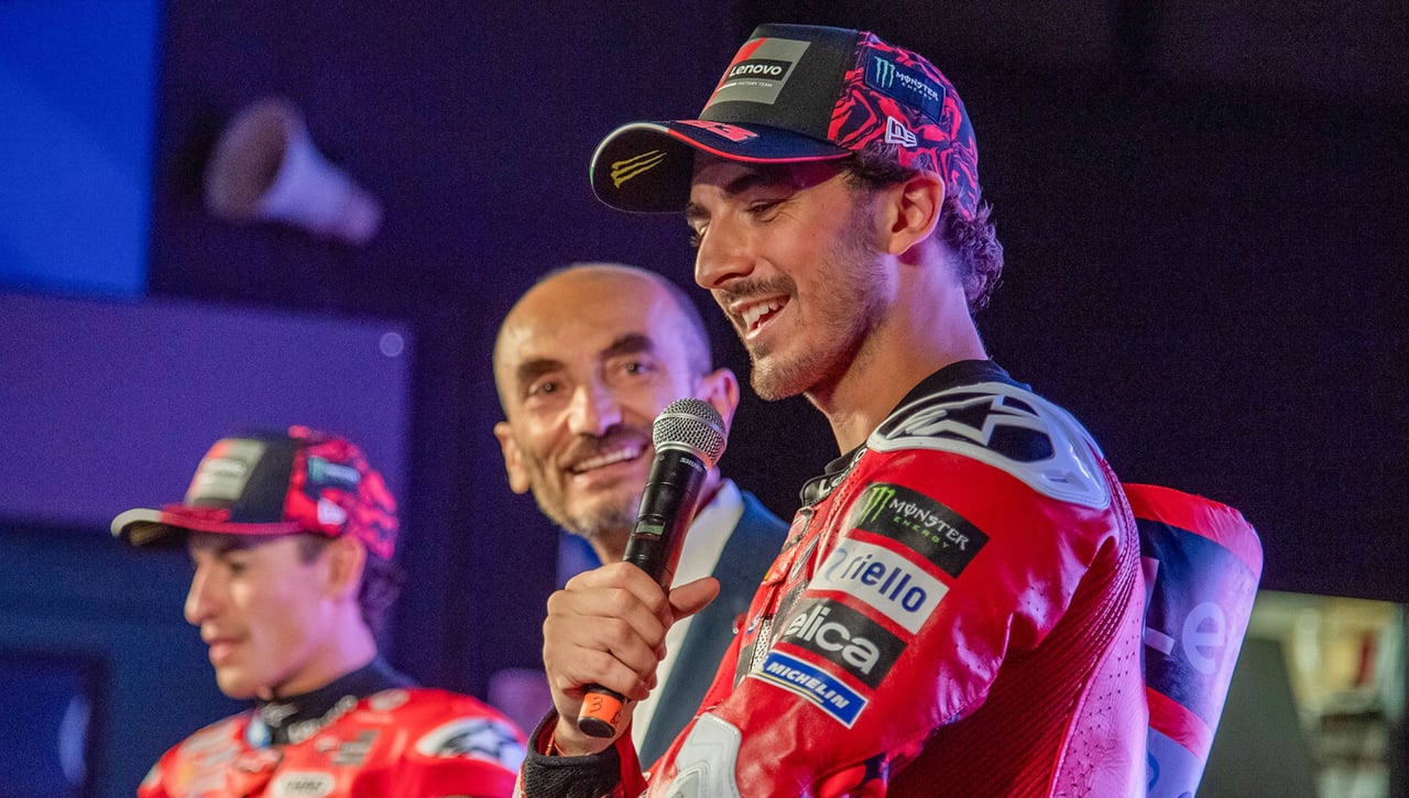 Bagnaia da marcha atrás en Ducati tras el test oficial celebrado en Cheste