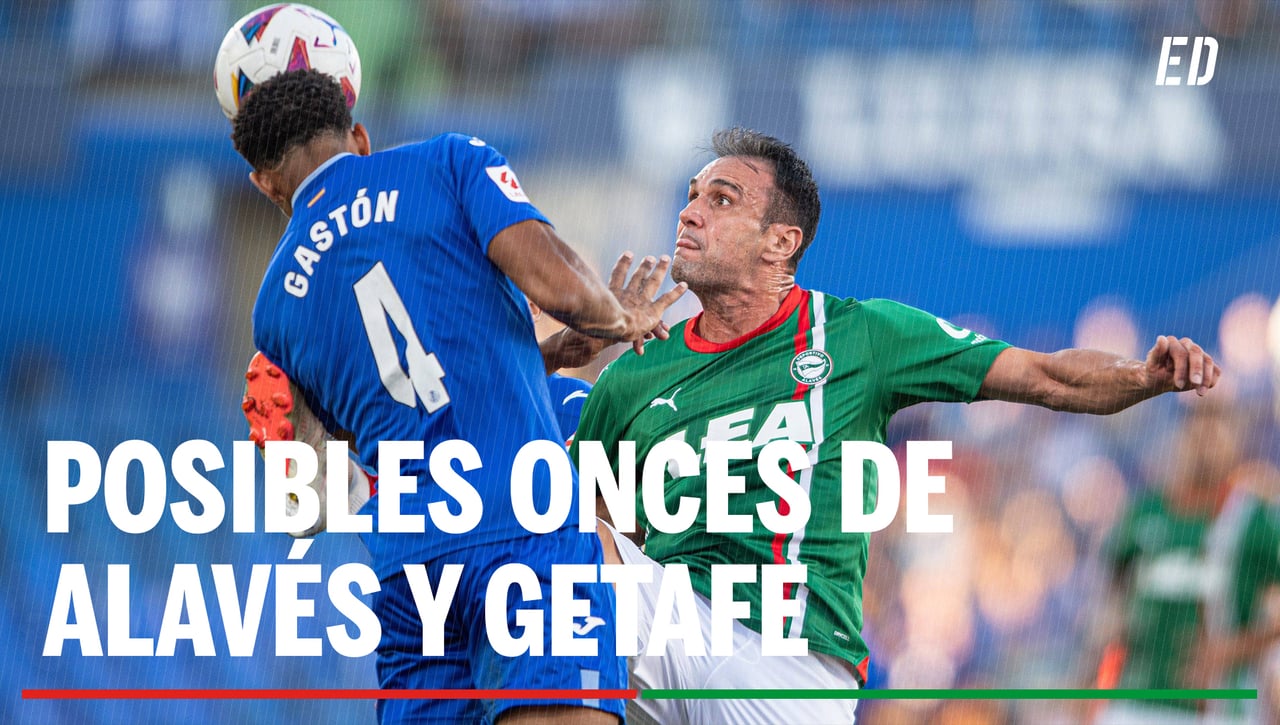 Alineaciones Alavés - Getafe: Alineación posible de Alavés y Getafe en la jornada 37 de LaLiga EA Sports