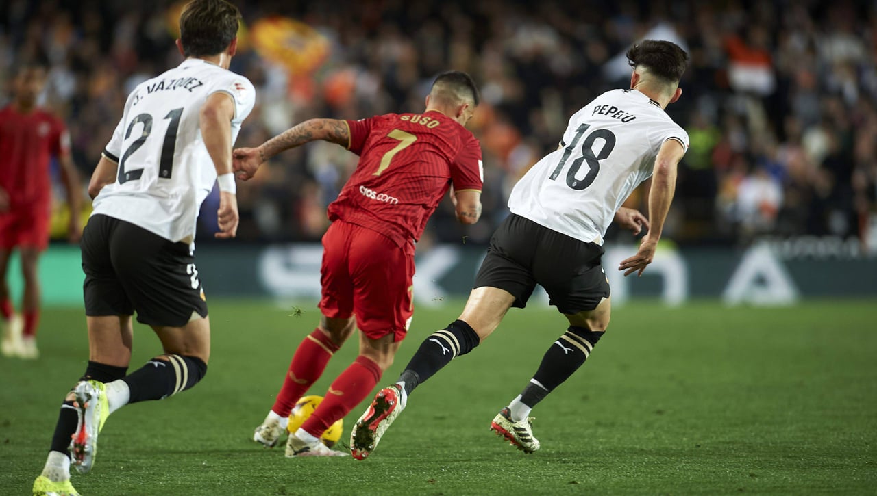 El único aliado del Sevilla para la visita a Valencia