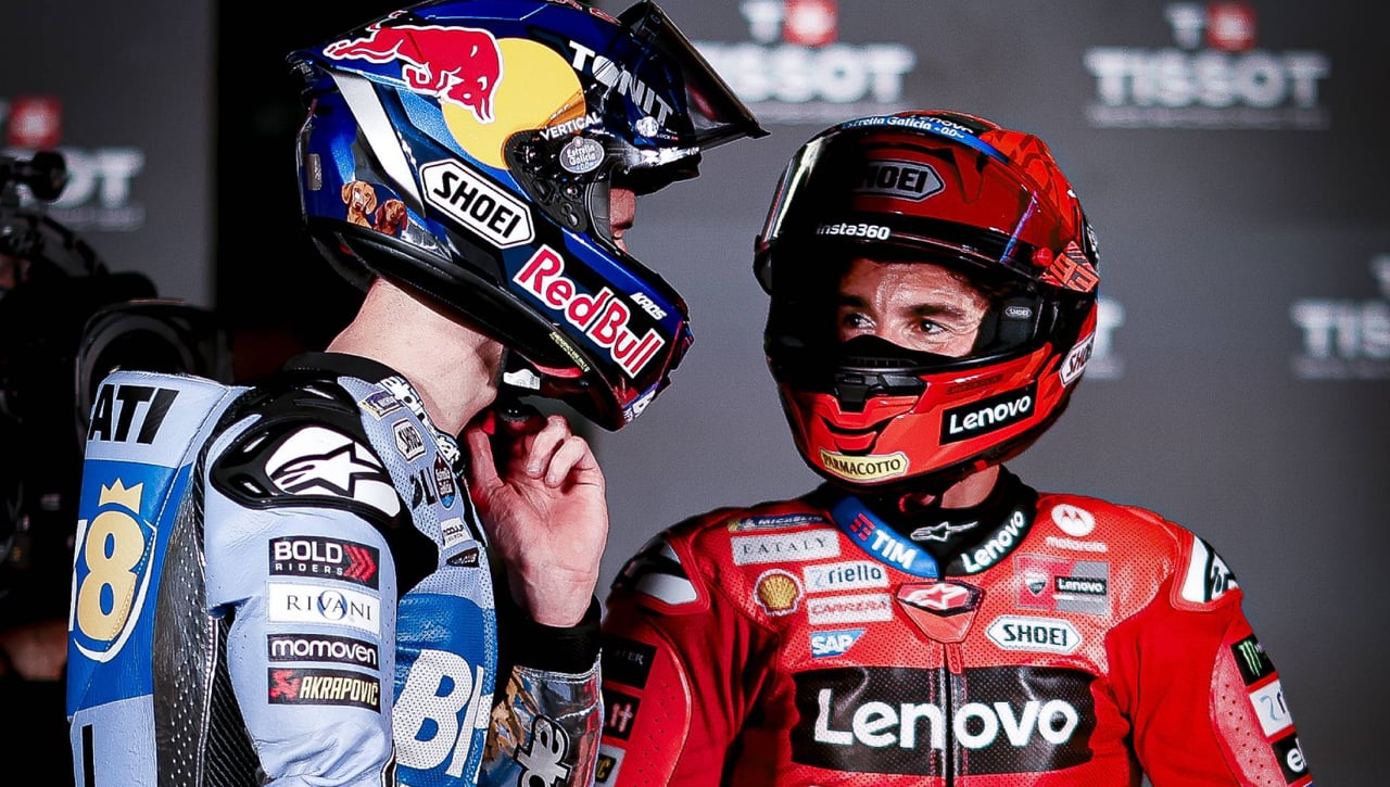 El primer pique entre Marc Márquez y Álex Márquez llega en Jerez