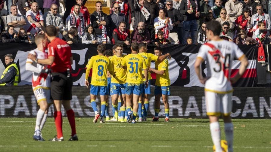 Rayo Vallecano 0-2 Las Palmas: La confirmación de un aspirante a Europa 