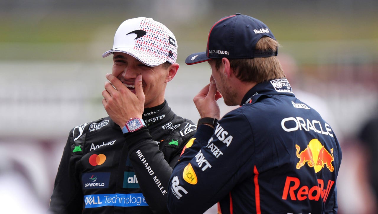 McLaren se burla de Verstappen tras el gran triunfo de Norris en Brasil