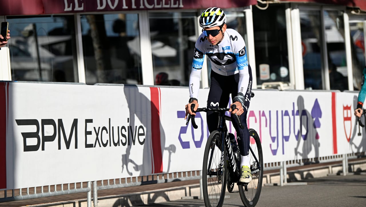 Una de las estrellas del Movistar Team se pierde la pretemporada por un accidente doméstico: "Bajas puertos mojados que ni conoces como un kamikaze..."