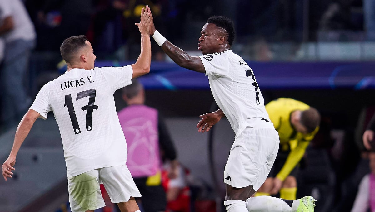 Real Madrid 5-2 Borussia Dortmund: Estaba desnudo y Vinícius sacó el traje de la Champions 