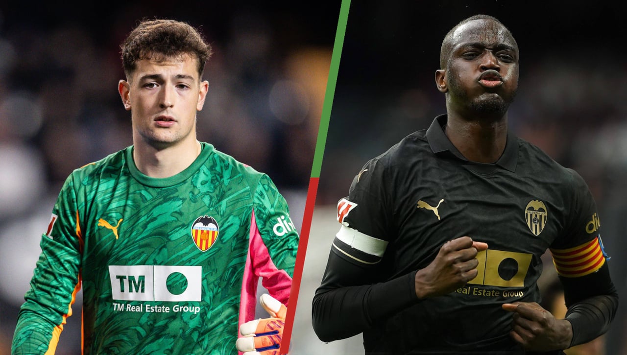 El comunicado médico del pánico: el Valencia confirma las lesiones musculares de Agirrezabala y Diakhaby