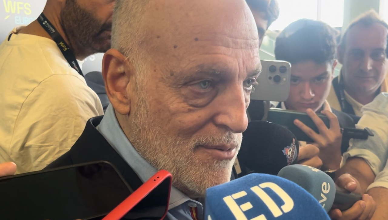 Tebas atiza a la nueva Champions League