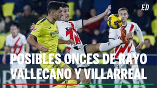 Alineaciones Rayo - Villarreal: alineación de Rayo Vallecano y Villarreal en el partido de hoy de LaLiga EA Sports