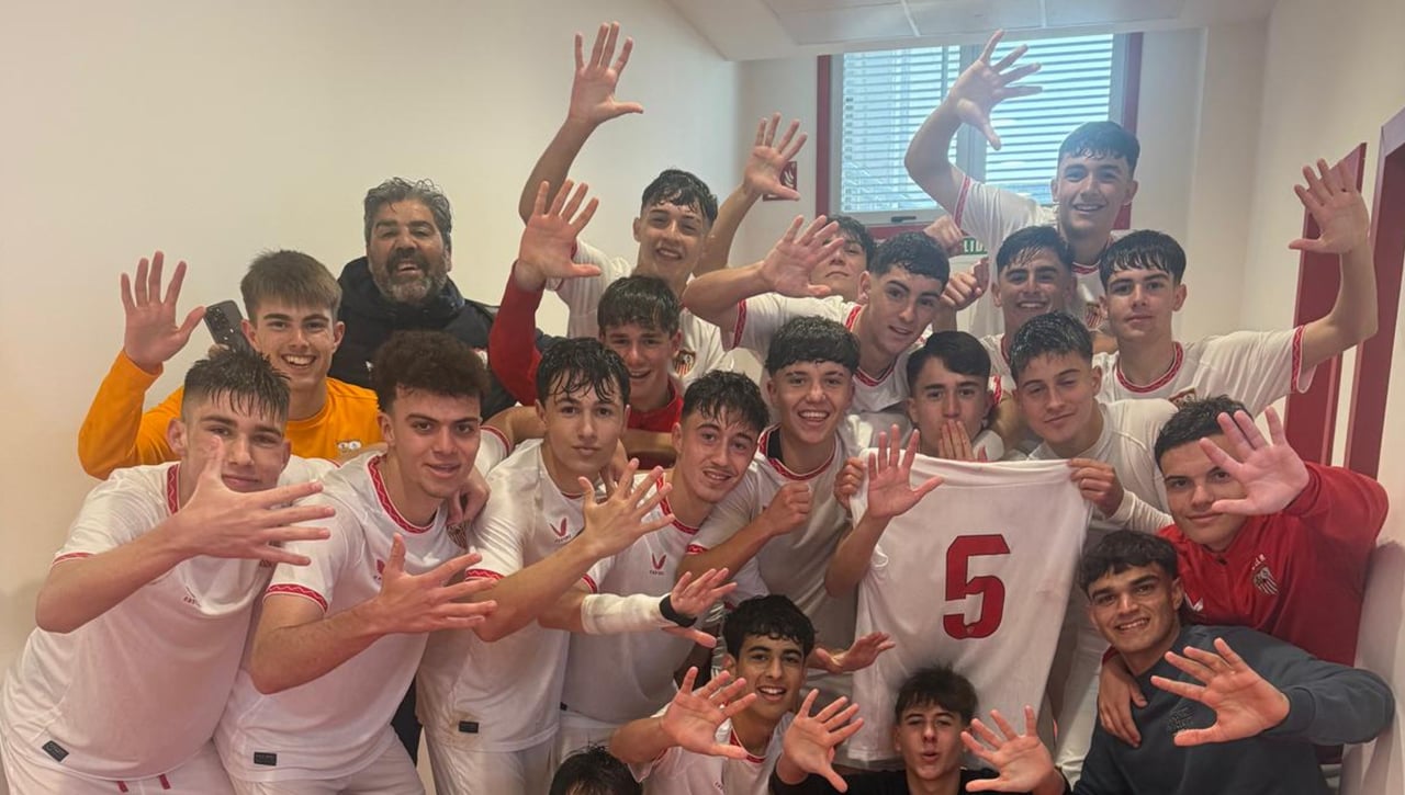 En Nervión presumen de golear al eterno rival también en cantera