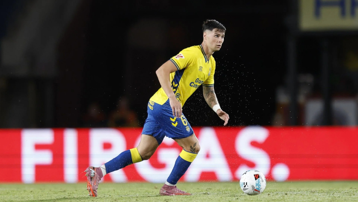 Sergio Barcia demuestra su compromiso con Las Palmas: "Si dependiese de mi, firmaría ya"