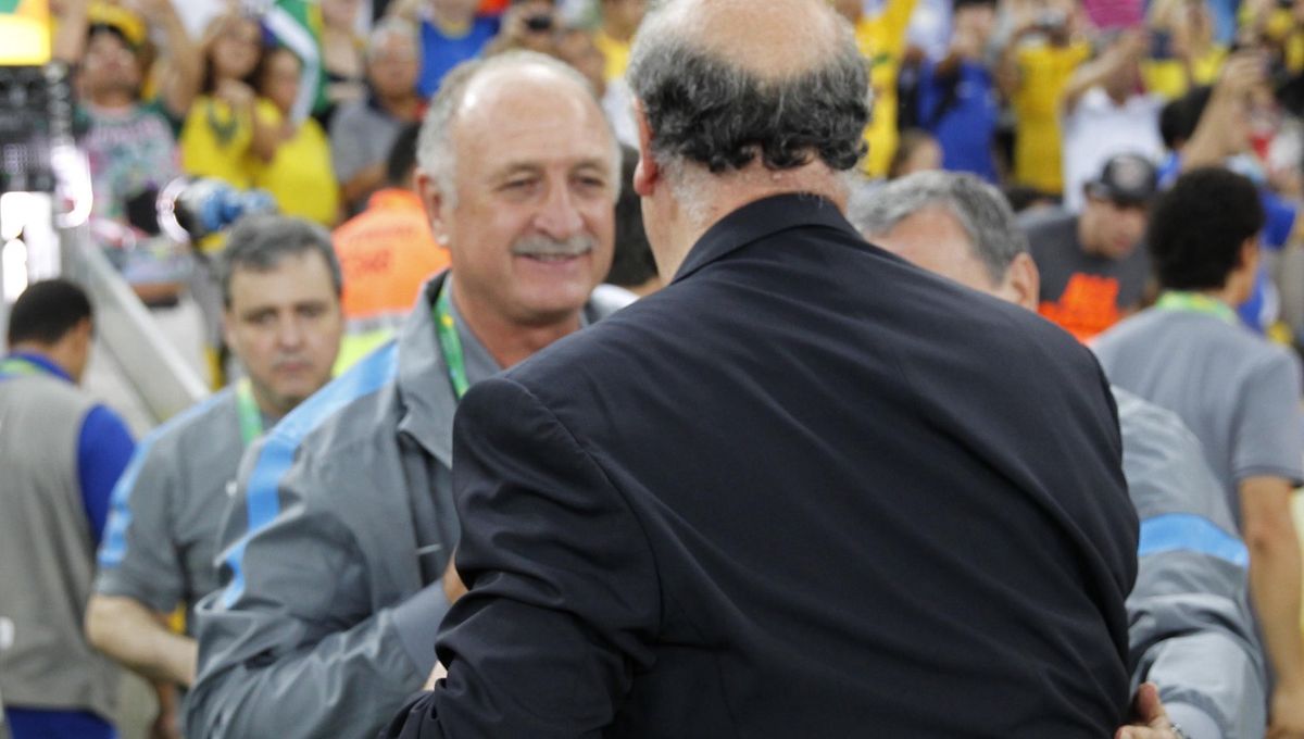 Scolari ataca a Luis Enrique por su candidatura para entrenar a Brasil