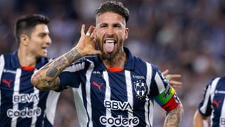 Sergio Ramos ya golea con Rayados a pase de Canales