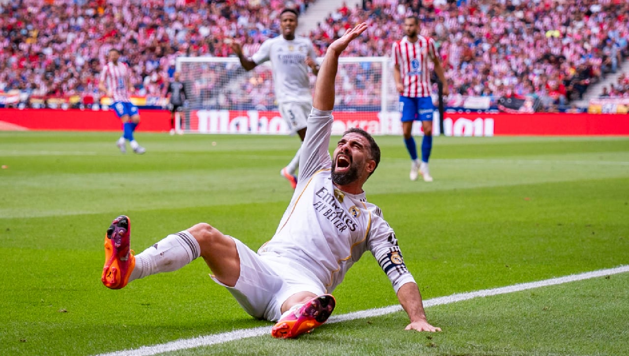 Carvajal, nueva baja en la defensa del Real Madrid