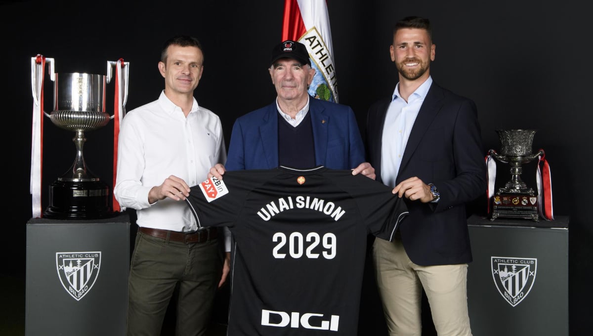 Unai Simón ya tiene su premio