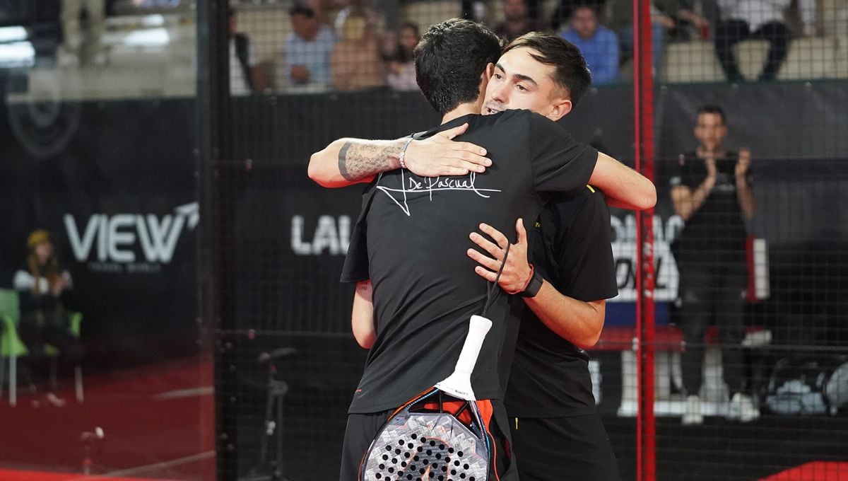 La sorpresa llegó hasta la final del Grand Master de pádel