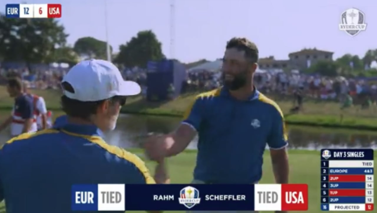Jon Rahm planta cara al número uno del mundo y acerca la Ryder Cup a Europa