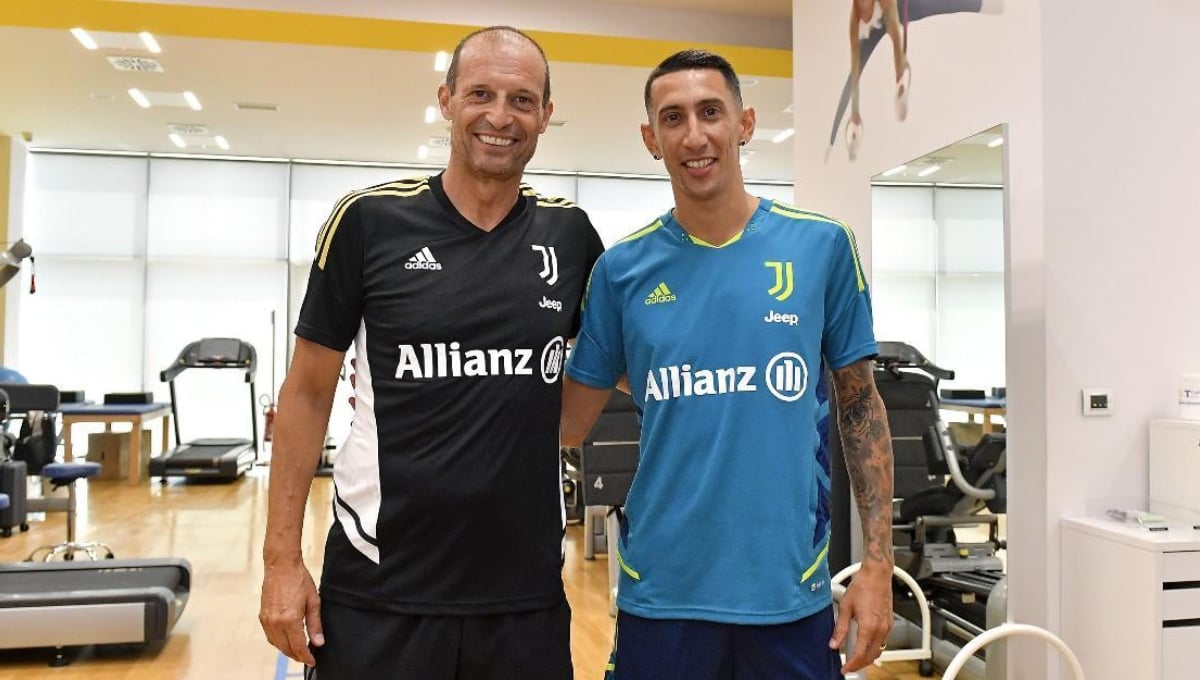 Di María y Allegri entierran el hacha de guerra: "Ahora, sólo el Sevilla" 