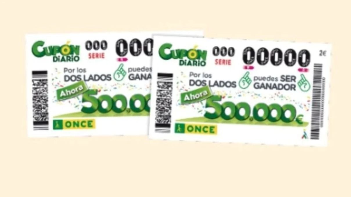 Resultado ONCE: comprobar número del cupón ganador de hoy 23 de junio de 2025