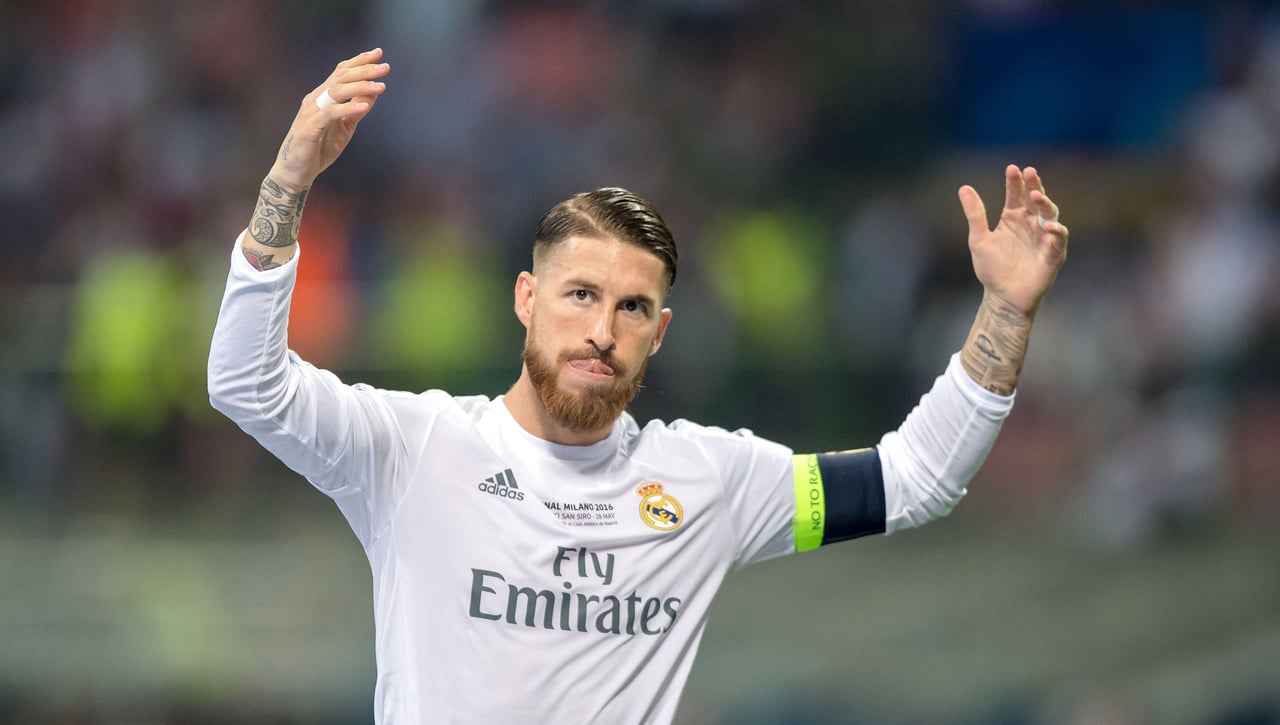 Sergio Ramos, a lo suyo tras su no fichaje