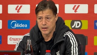 Almeyda, sobre el fichaje de Vlachodimos, la situación de Ejuke en el Sevilla y la afirmación de Del Nido Carrasco: "No paro de darle vueltas"