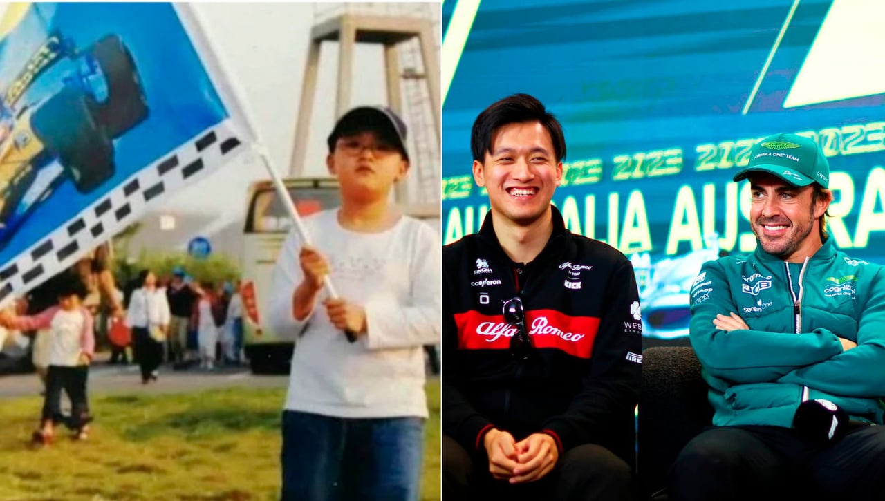 Zhou, el mayor fan de Fernando Alonso