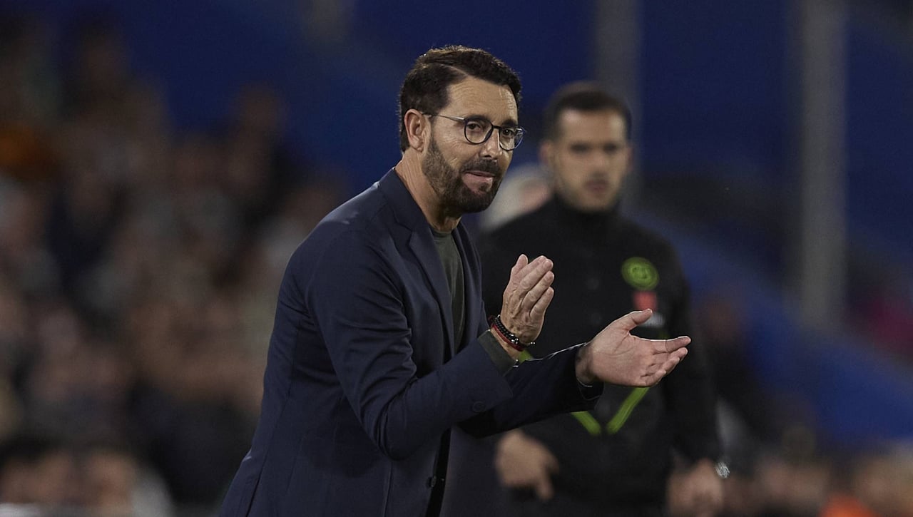 Bordalás desvela dos dudas y la disponibilidad de Adrián Liso de cara al partido contra el Real Madrid