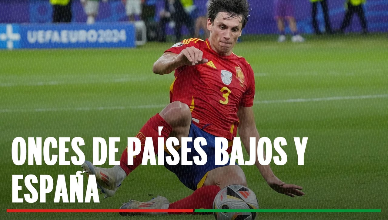 Alineación Países Bajos - España: Alineación confirmada de Países Bajos y España en la ida de cuartos de la Nations League