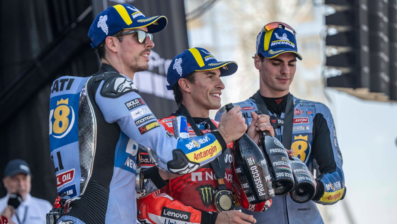La guerra en Ducati entre Marc Márquez y Bagnaia da paso a la de Álex Márquez y Aldeguer en Gresini