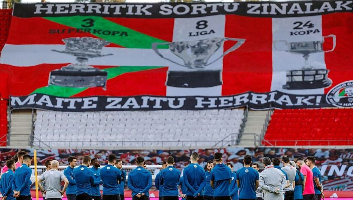 Postura institucional del Athletic sobre el himno español en la final de Copa