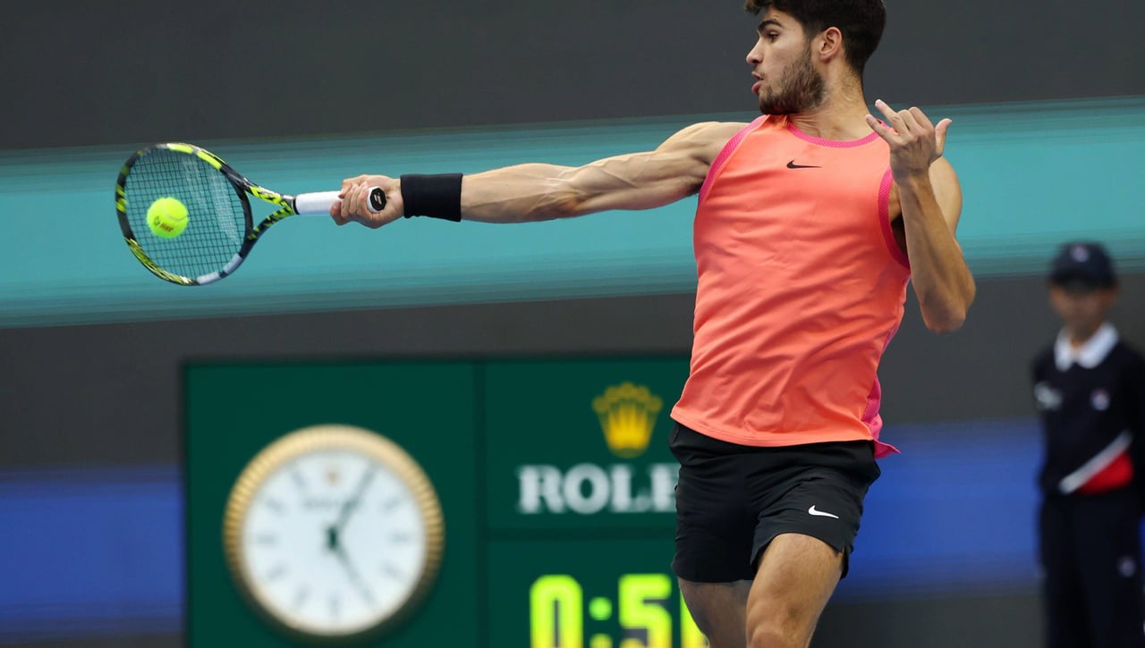 Alcaraz - Sinner | Así fue el partido de la final de Carlos Alcaraz del China Open 2024 en directo