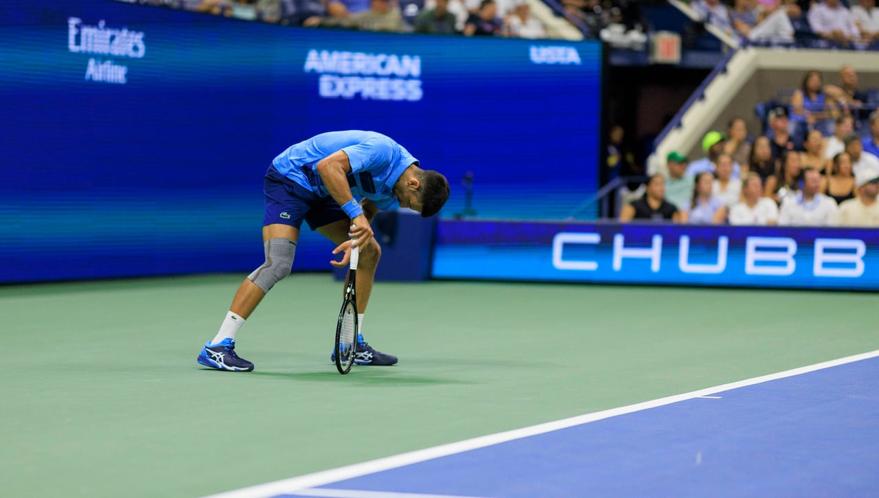 Djokovic se inventa una excusa para su debacle