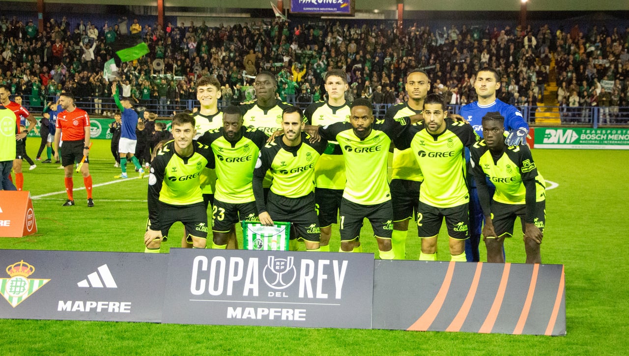 Puntos uno a uno del Real Betis en su visita al CD Gévora en Copa del Rey: Jesús pide paso y Vitor 'sienta' a Bakambu